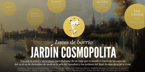 Exposición Luces de barrio 2018 ‘Jardín Cosmopolita’