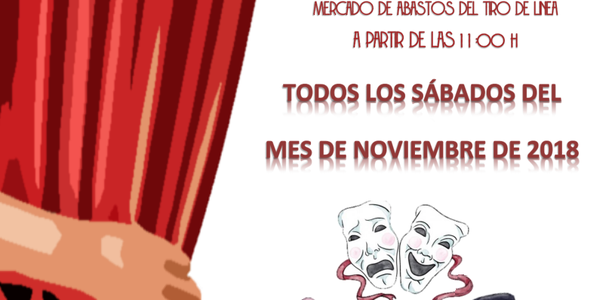Mercateatro en el mercado de abastos del Tiro de Línea