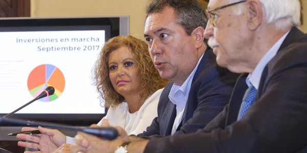 (1/9/2017)  El Ayuntamiento tiene en marcha más de 150 proyectos con un volumen de inversión pública de 93,4 millones de euros