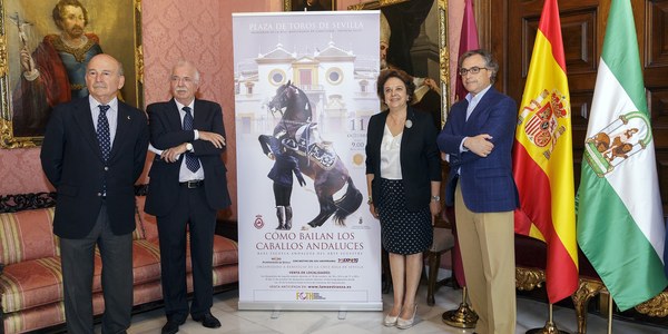 (11/10/2017) El espectáculo ‘Cómo bailan los caballos andaluces’ regresa a la Maestranza en el marco de los actos del 25º Aniversario de la Exposición Universal de Sevilla