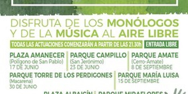 (12/06/2017) Primavera y Otoño in Green volverá a partir del próximo 17 de junio en el Polígono de San Pablo con dos conciertos más que el año pasado