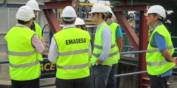 (16/12/2017) Finaliza la primera fase del programa de prácticas de la Cátedra del Agua de Emasesa