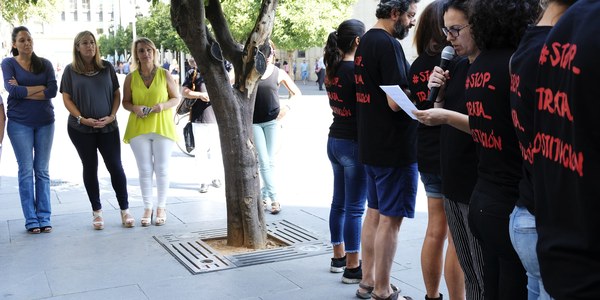 (22/09/2017) Entidades y asociaciones participan en los actos con motivo del 23 de septiembre, Día Internacional contra la Explotación Sexual y la Trata de Personas.
