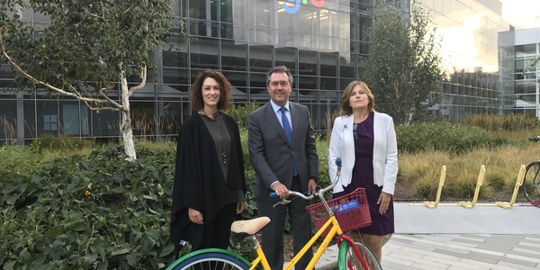 (25/.09/2017) Espadas ofrece a Google la ciudad de Sevilla como laboratorio de soluciones Smart City