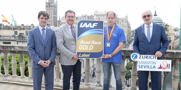 (28/09/2017) El Zurich Maratón recibe el sello IAAF Gold Label que le sitúa entre los 31 mejores del mundo y los 12 mejores de Europa