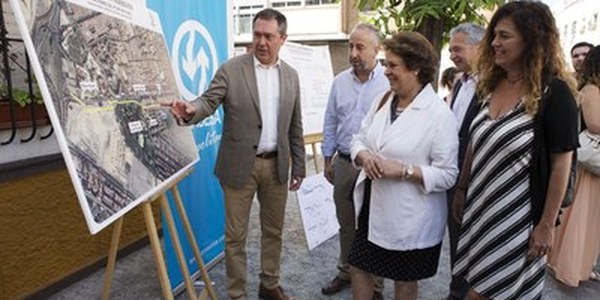 (31/05/2017) EMASESA iniciará en julio las obras de ejecución de un nuevo colector, la renovación de redes de saneamiento y abastecimiento y la reurbanización en las calles Niebla, Arcos, Miño y Virgen de África