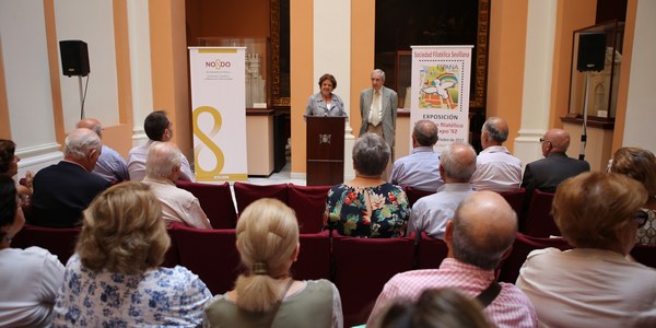 (4/10/2017) El Ayuntamiento acoge la  muestra ‘Un paseo filatélico por  la Expo’92’ que ofrece un recorrido por la Exposición Universal a través de sellos