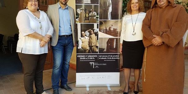 Casi 650 personas participarán en las visitas teatralizadas en el Palacio Marqueses de la Algaba, que comienzan este fin de semana