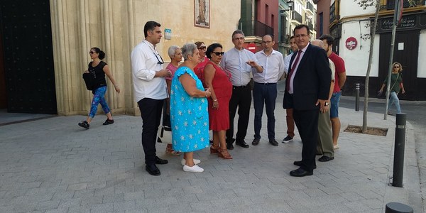 Concluye la primera fase de reurbanización de San Román y su entorno