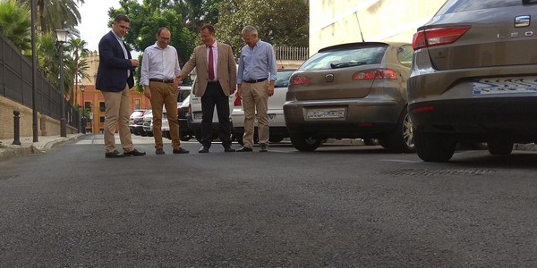 Culminan las obras de renovación de redes y pavimentación de la calle Temprado