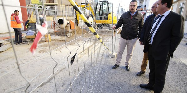 El Ayuntamiento acomete obras de mejora de la accesibilidad en la zona de San Julián del Distrito Casco Antiguo