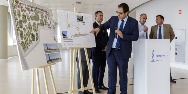 Plan de tráfico en el entorno de Torre Sevilla