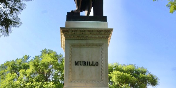 El Ayuntamiento concluye la restauración del monumento a Murillo de la Plaza del Museo