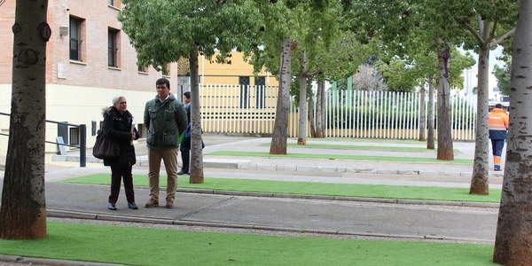 El Ayuntamiento de Sevilla pavimenta varias zonas terrizas en el Distrito San Pablo-Santa Justa con un presupuesto superior a los 60.000 euros