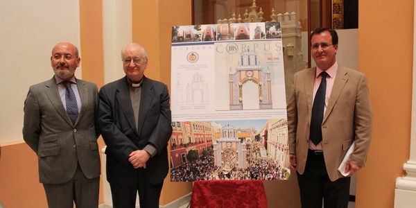 El Ayuntamiento dedica las portadas del Corpus Christi de 2018 a la Parroquia de Nuestra Señora de los Dolores del Cerro del Águila con motivo de su 75 aniversario