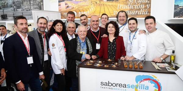 El Ayuntamiento destaca la colaboración público-privada y la unión entre cocina y agroindustria  en la promoción de Sevilla como destino gastronómico en Madrid Fusión-Saborea España