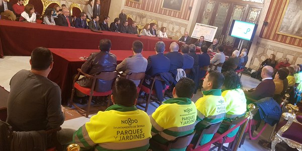 El Ayuntamiento inicia el 1 de marzo el nuevo modelo de gestión del arbolado y zonas verdes con 117 nuevas contrataciones y 14,3 millones de euros de presupuesto anual