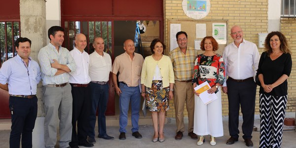 El Ayuntamiento inicia el mes de julio con 13 proyectos de reformas en colegios en marcha con una inversión de casi  dos millones de euros