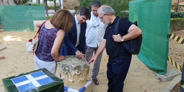 El Ayuntamiento inicia la restauración y reposición de elementos artísticos en los Jardines de Murillo con  48.000 euros de presupuesto