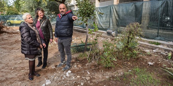 El Ayuntamiento inicia los trabajos para la reurbanización de la Plaza de la Debla en el Distrito San Pablo-Santa Justa