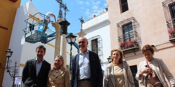 El Ayuntamiento invierte 200.000 euros en diez restauraciones de esculturas en la vía pública y triplica el contrato para actuaciones inmediatas de limpieza y reparaciones menores