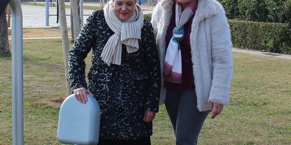 El Ayuntamiento mejora los equipamientos del Parque de la Ranilla con la instalación de aparatos de gimnasia biosaludables, mejoras en la accesibilidad y la limpieza del  Pabellón Norte