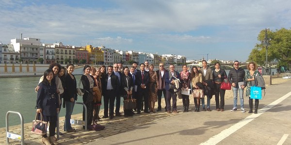 El Ayuntamiento propicia la colaboración entre empresas locales y la Federación Mundial de Ciudades Turísticas ante la cumbre Europa-China de turismo que se celebrará en Sevilla del 10 al 12 de diciembre