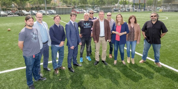 El Ayuntamiento realiza inversiones por un importe de más de 2 millones de euros en 11 campos de fútbol de césped artificial