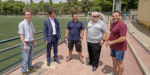 El Ayuntamiento rehabilita los vestuarios del Centro Deportivo Amate Parque