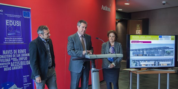 El Ayuntamiento rehabilitará las naves de Renfe con un diseño eficiente y sostenible para sea sede de iniciativas de emprendimiento e innovación