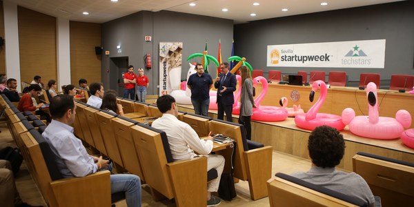 El Ayuntamiento respalda el evento ‘Sevilla Startup Week’ como cita de emprendedores  para fortalecer el ecosistema  de innovación en la ciudad