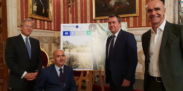 El Ayuntamiento y Metrovacesa desbloquean una inversión de más de 400 millones de euros y la construcción de 2.870 viviendas en Palmas Altas Sur