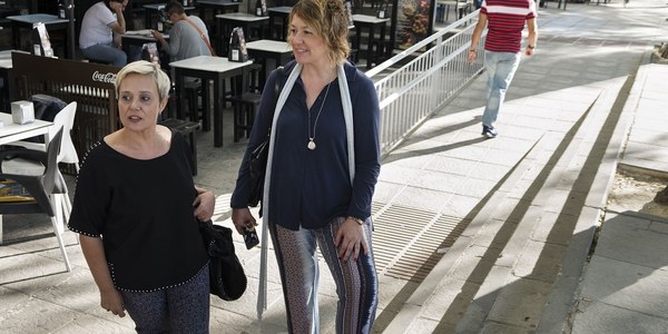 El Distrito Nervión culmina un proyecto para garantizar la accesibilidad universal que incluye cinco actuaciones por un valor de 60.000 euros