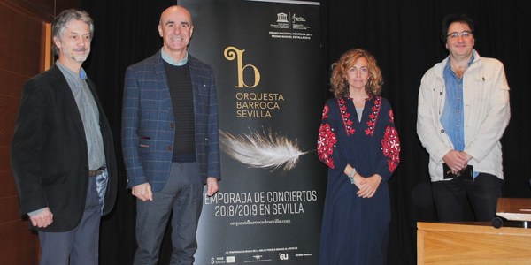 El Espacio Turina y el Teatro de la Maestranza acogerán la programación de la 7ª temporada de la Orquesta Barroca de Sevilla