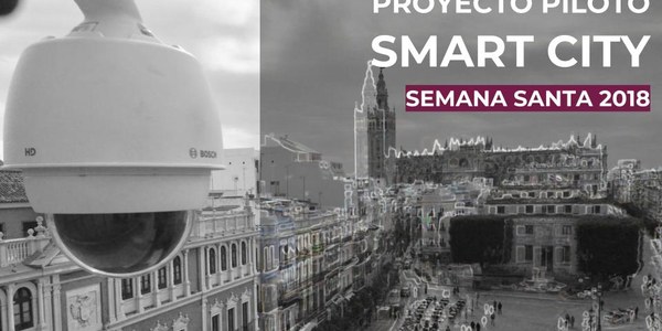 El Estudio Smart City Sevilla contabiliza medio millón de desplazamientos a pie al día en el entorno de la Carrera Oficial durante el arranque de la Semana Santa 2018