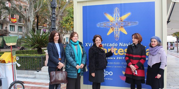 El Mercado Navideño de Artesanía abrirá hasta el día 5 de enero en Plaza Nueva con 72 talleres en su  18º edición