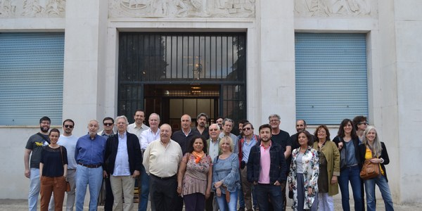 El proceso de participación para la recuperación del complejo  de la fábrica de tabacos se inicia con una jornada de  visita guiada a asociaciones
