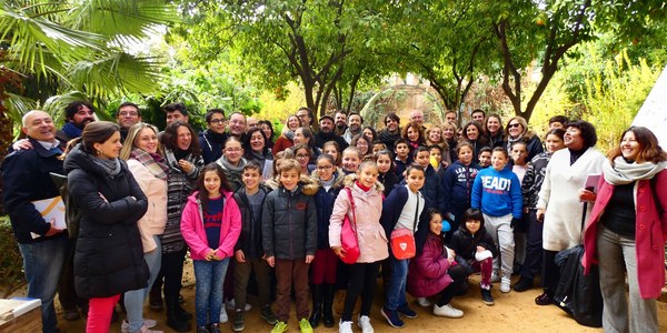 El proyecto Luces de Barrio-Arboleda Digital de iluminación singular integrado en Alumbra desembarca en su tercera edición en cinco colegios sevillanos con una propuesta vinculada a la naturaleza y con Murillo como protagonista