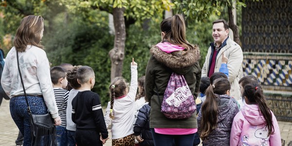 El Real Alcázar programa seis días de actividades didácticas  para niños y niñas de Primaria durante estas Navidades dedicadas a la conmemoración de la primera vuelta al mundo