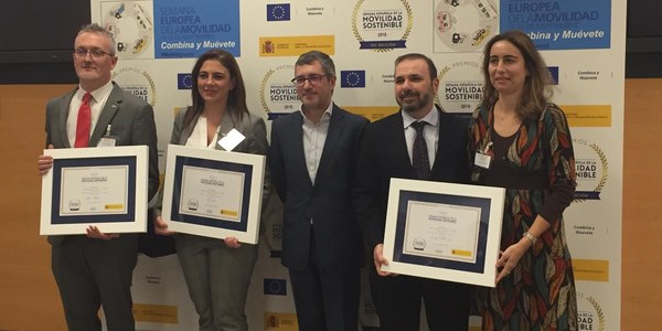 Emasesa recibe la medalla de oro de la Semana Española de Movilidad Sostenible 2018