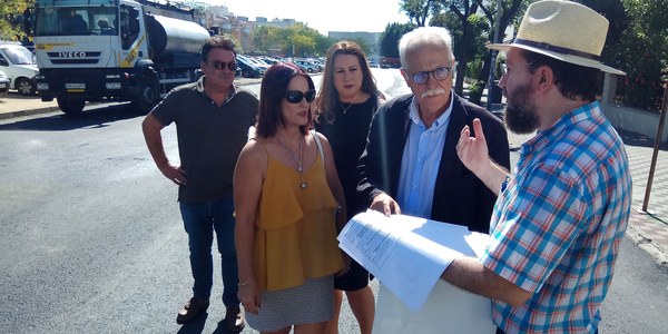 Finalizan las obras en Santa Clara, Heliópolis y Los Remedios para renovar las calzadas de tres de sus principales viarios