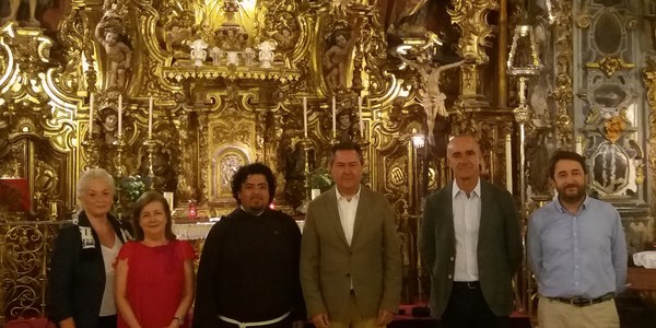 Firma del convenio para las obras de conservación de la Capillita de San José