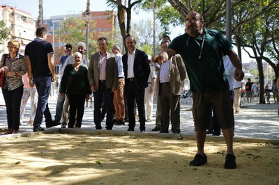 Inauguración Juan A Cavestany