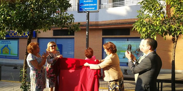 Inauguración de la Plaza Salvador Dorado 'El Penitente'
