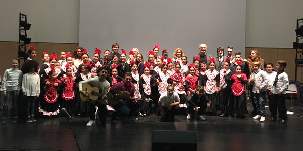 La Factoría Cultural del Polígono Sur acoge un ensayo abierto al público del nuevo espectáculo flamenco de la escuela de arte de la Fundación Alalá