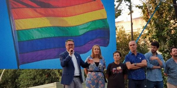 La Manifestación del Orgullo de Andalucía y las actividades del Ayuntamiento para celebrar el Mes de la Diversidad Sexual cosechan un gran éxito en un ambiente participativo y reivindicativo