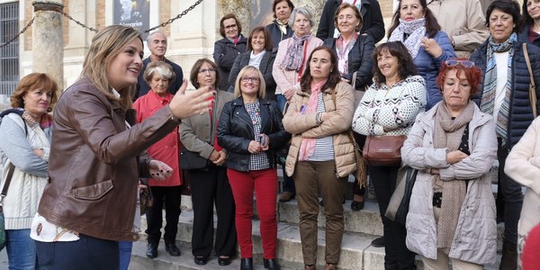 Más de 270 personas participan en las ‘Rutas con nombre de mujer’ del Otoño Feminista protagonizadas por La Roldana, Pompeya Plotina o la Infanta María Luisa