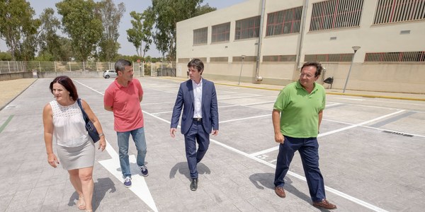 Nuevo aparcamiento en el Centro Deportivo Bellavista
