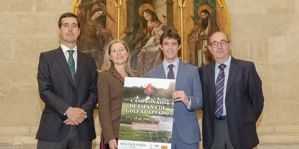 Pineda volverá a acoger a los 30 mejores golfistas nacionales en el Campeonato de España Adaptado