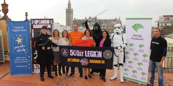 Sevilla acoge el próximo sábado el TD (Training Day) de Star Wars, que contará con un desfile en el que participarán más de 300 personas disfrazadas de personajes de la saga